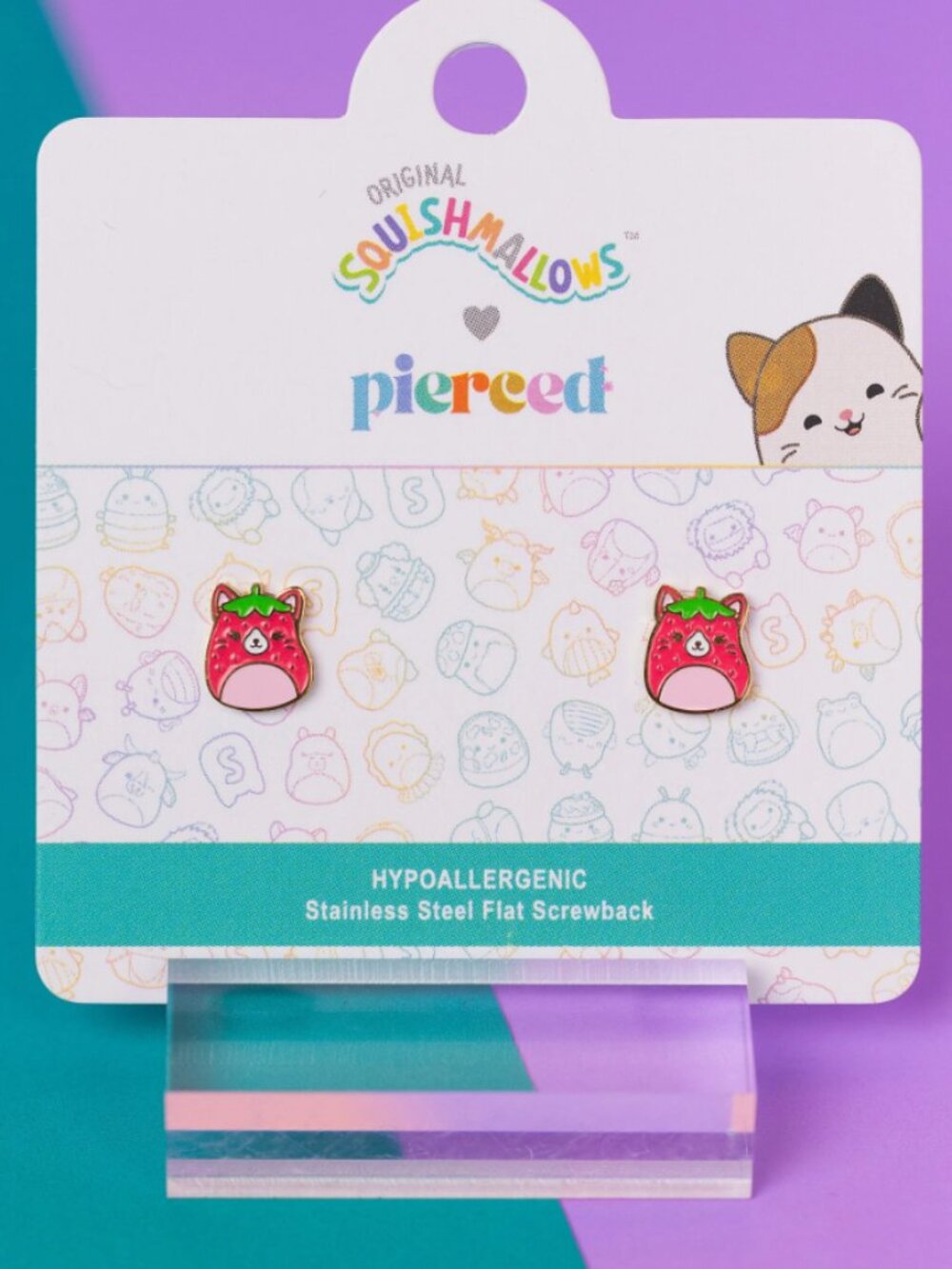 Squishmallows Olma Screwbacks